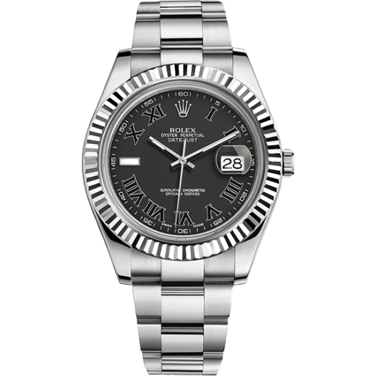 Часы Rolex Datejust II 41mm Steel and White Gold 116334