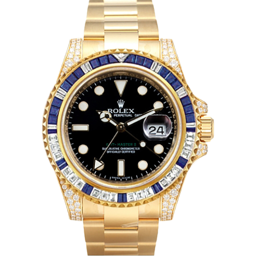 Часы Rolex GMT-Master II Yellow Gold 116758