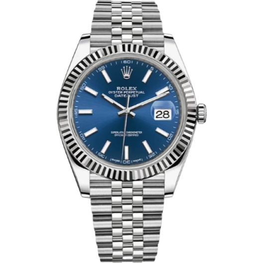 Часы Rolex Datejust 41 Oystersteel and White Gold 126334