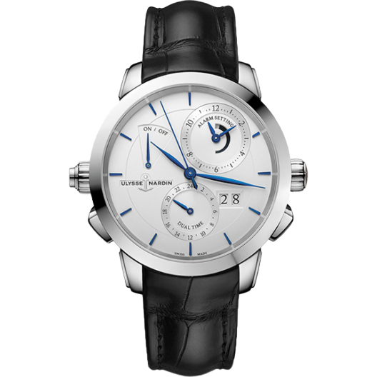 Часы Ulysse Nardin Dual Time Clаssic Sonata 673-05/90