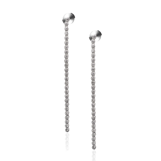 Серьги No Name White Gold Earrings