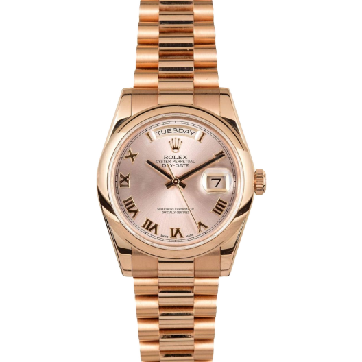 Часы Rolex Day-Date 36 mm Everose Gold 118205