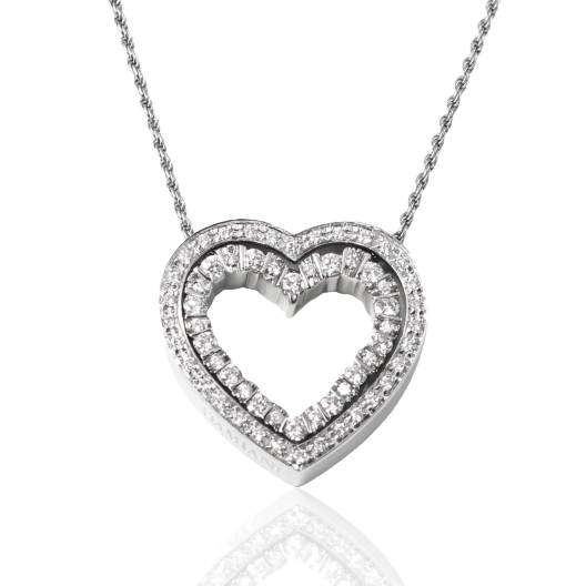 Подвеска Damiani Belle Epoque Heart Diamond Pendant