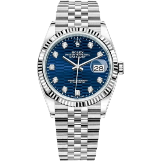 Часы Rolex Datejust 36mm Steel and White Gold 126234-0057