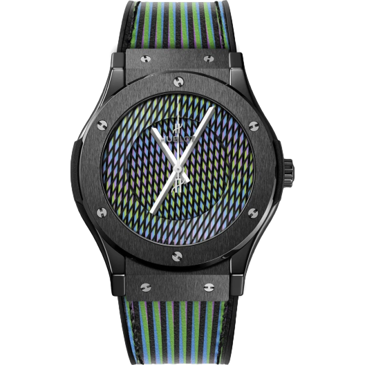 Часы Hublot Cruz Diez Ceramic 38 мм Limeted Edition 565.CX.8900.VR.CZD19