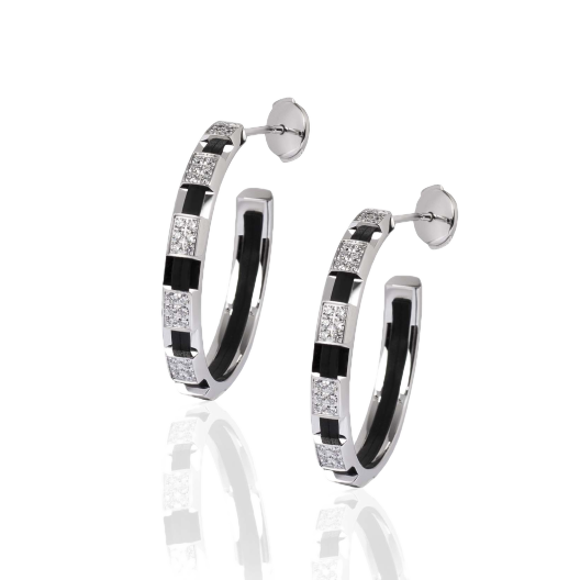 Серьги Chaumet  с бриллиантами