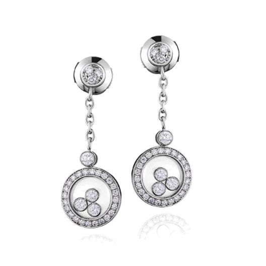 Серьги Chopard Happy Diamonds Earrings 833926-1001