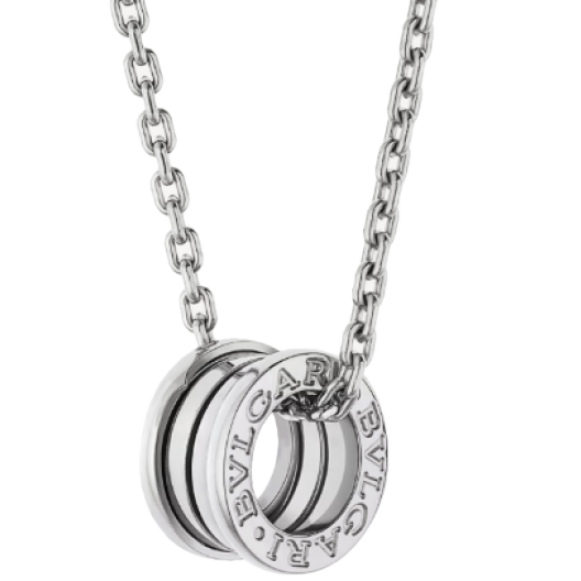 Подвеска Bvlgari B.Zero1 White Gold Necklace 358347