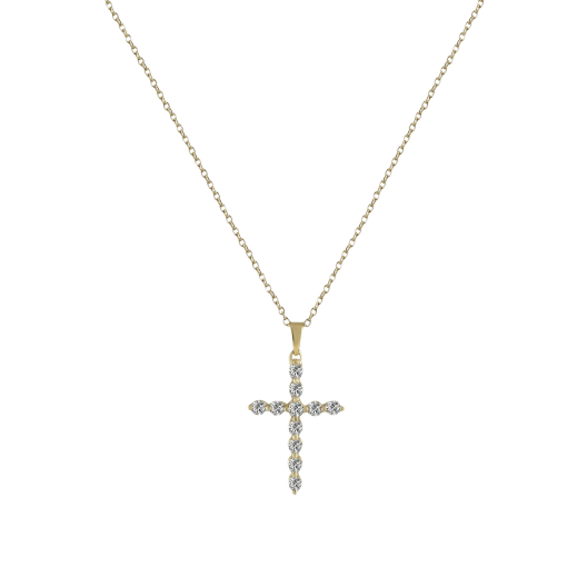 Крест Gianni Lazzaro 0.33 ct