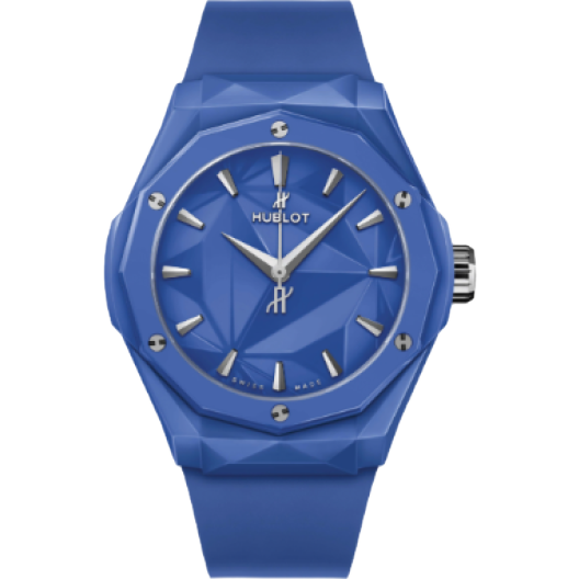Часы Hublot Classic Fusion Orlinski Blue Ceramic 40 mm 550.ES.5100.RX.ORL21