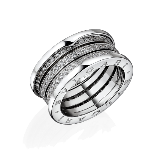 Кольцо с бриллиантом No Name  в стиле Bvlgari