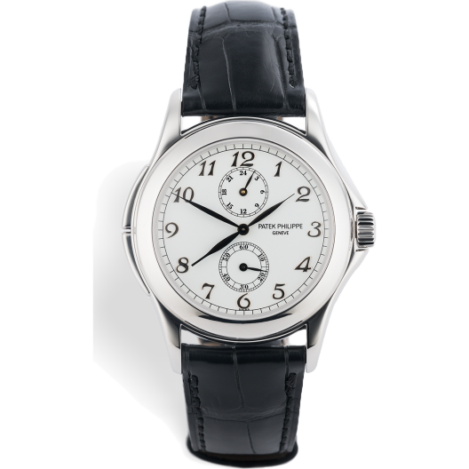 Часы Patek Philippe Calatrava Travel Time White Gold 5134G-001