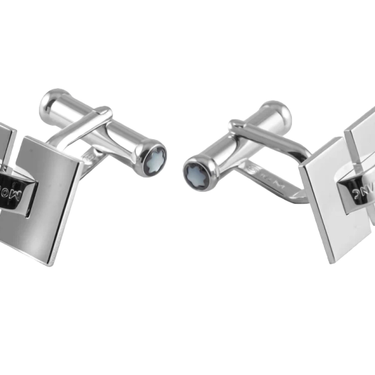 Запонки Montblanc White Gold