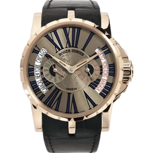 Часы Roger Dubuis Excalibur Triple Time Zone World Time EX45-1448-50-00/03R14/B