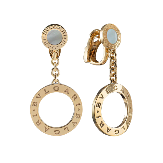 Серьги Bvlgari Revamping Mother of Pearl Earrings
