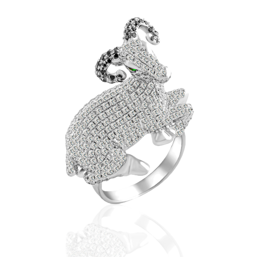 Кольцо No Name с бриллиантами