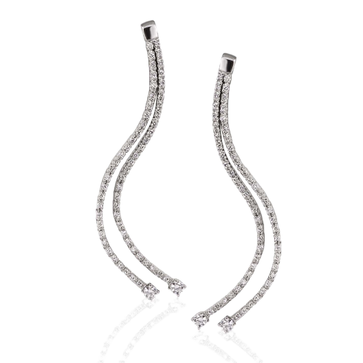 Серьги RalfDiamonds White Gold Diamond Earrings