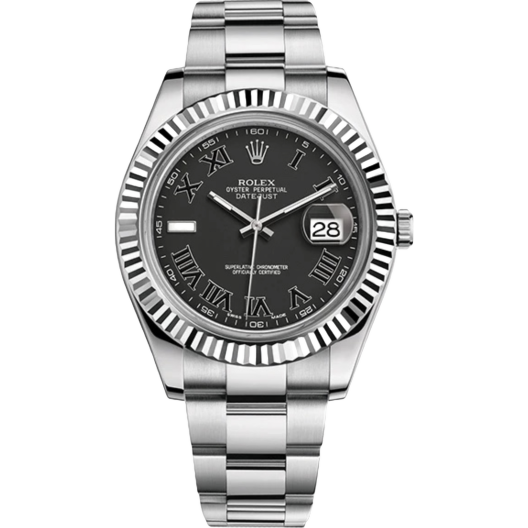 Часы Rolex Datejust II 41mm Steel and White Gold 116334