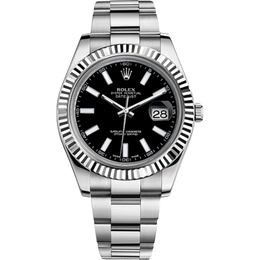 Часы Rolex Datejust II 41mm Steel and White Gold 116334