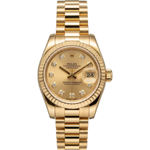 Часы Rolex Datejust Yellow Gold 26 mm 179178