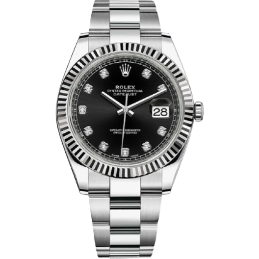 Часы Rolex Datejust 41 Oystersteel and White Gold 126334-0011