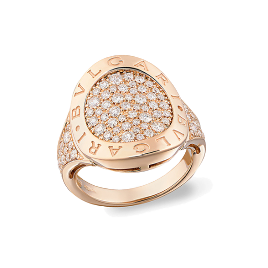 Кольцо с бриллиантом Bvlgari  ring AN854863