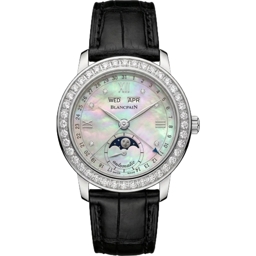 Часы Blancpain Leman Moon Phase Complete Calendar 34 mm 2360-4691A-55B