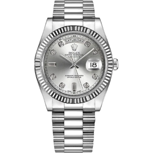 Часы Rolex Day-Date 41 mm White Gold 218239