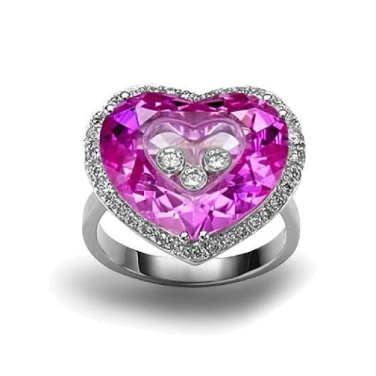 Кольцо с бриллиантом Chopard So Happy Ring 826121-1003