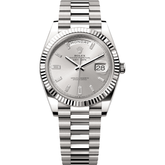 Часы Rolex Day-Date 40 mm White Gold 228239-0003