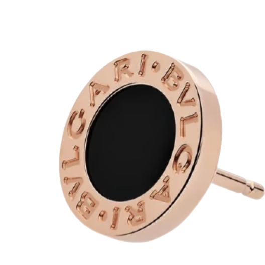 Серьги Bvlgari Mono Earring Rose Gold 354730
