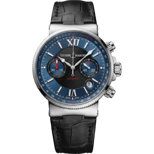 Часы Ulysse Nardin Marine Chronograph 41 mm 353-66