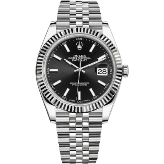 Часы Rolex Datejust 41 Oystersteel and White Gold 126334