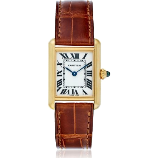 Часы Cartier Tank Louis 18k Yellow Gold ladies Watch W1529856