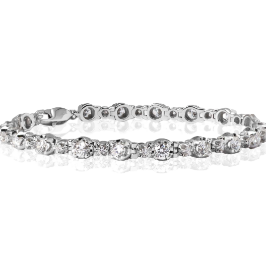 Браслет No Name white gold diamonds 2.69 ct. bracelet