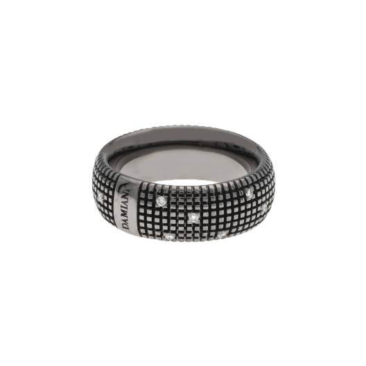 Кольцо с бриллиантом Damiani Metropolitan Black gold and diamonds ring 20048418