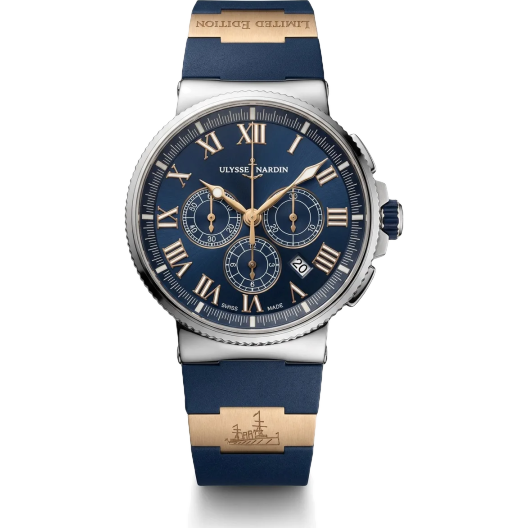 Часы Ulysse Nardin Marine Chronograph Manufacture Limited Edition 43 mm 1503-150LE-3RG/43-BALT V2