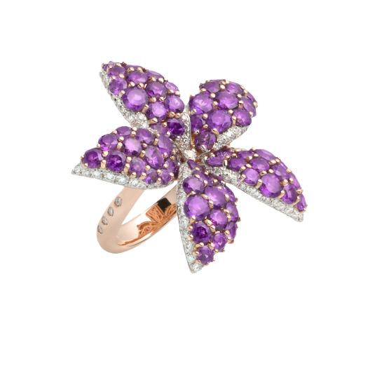 Кольцо Casato Night and Day ring MX1163ROD/BT-P