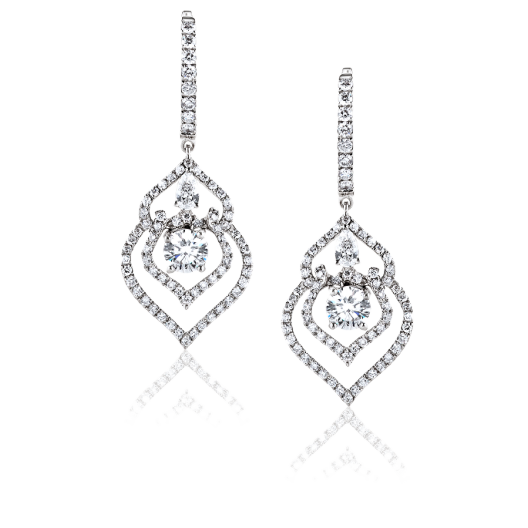Серьги RalfDiamonds White Gold Diamond Earrings 1.93 ct