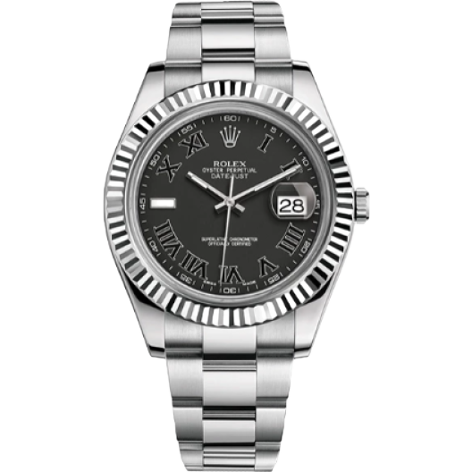 Часы Rolex Datejust II 41 mm Steel and White Gold 116334