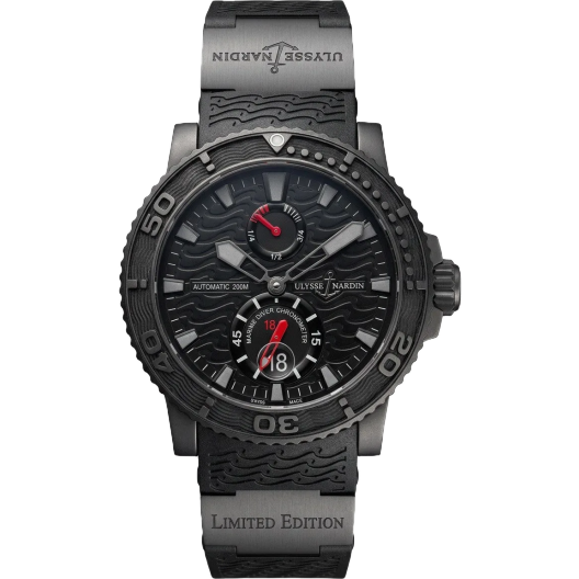 Часы Ulysse Nardin Marine Maxi Diver Black Ocean Limited Edition 43 mm 263-38