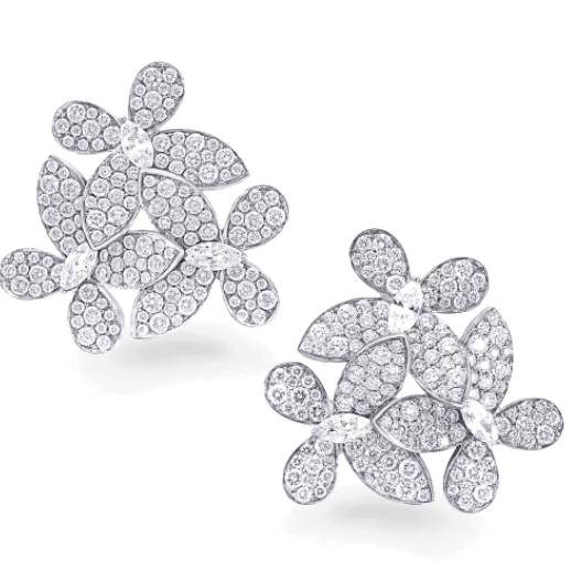 Серьги Graff Butterfly Diamond 3ct