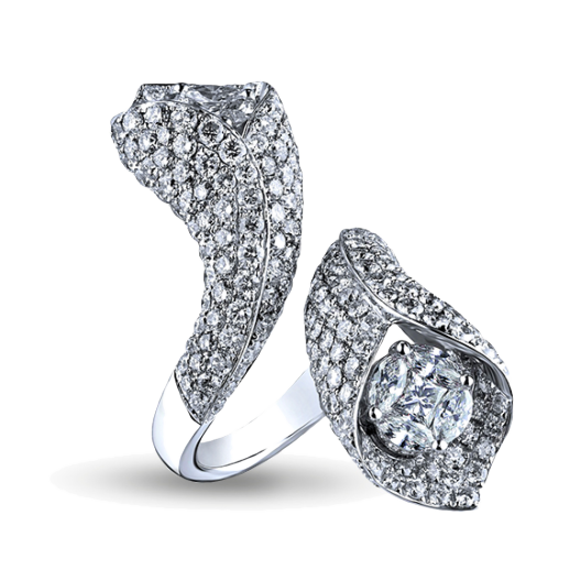 Кольцо с бриллиантом RalfDiamonds