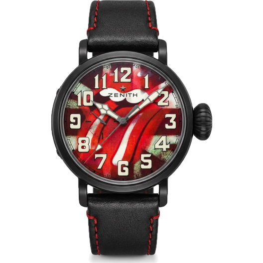 Часы Zenith Pilot Type 20 GMT Tribute To The Rolling Stones Limited Edition 48 mm 96.2439.693