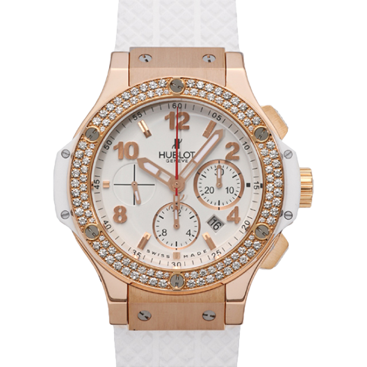 Часы Hublot Big Bang Red Gold All White Porto Cervo Diamonds 301.PE.230.RW.114