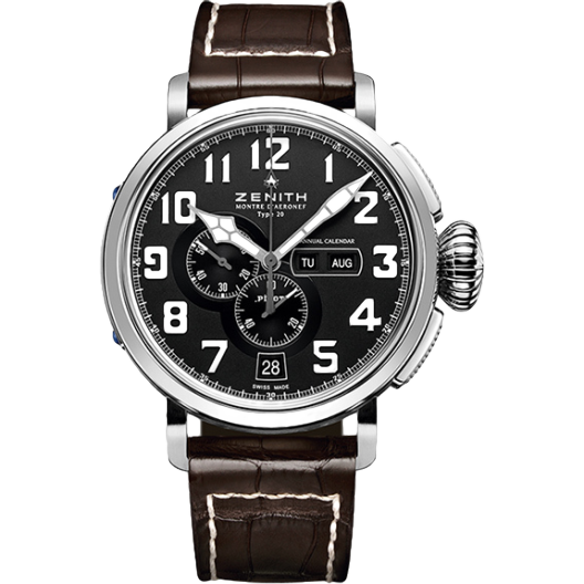 Часы Zenith Pilot Montre d’Aeronef Type 20 Annual Calendar 03.2430.4054/21.c721