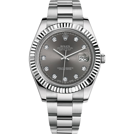 Часы Rolex Datejust II 41mm Steel and White Gold 116334