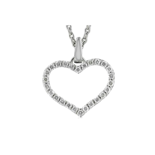 Колье De Beers подвеска на цепи Heart