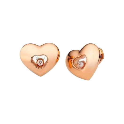 Серьги Chopard пусеты Happy Miss Diamonds 837417-5001