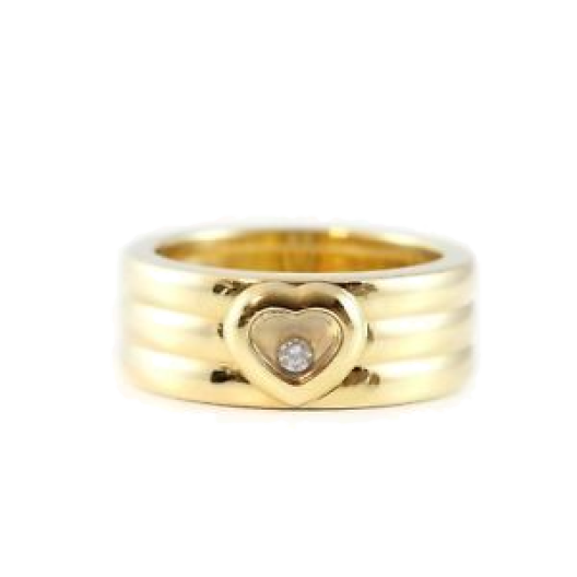 Кольцо с бриллиантом Chopard Happy Diamonds 82/2410-20